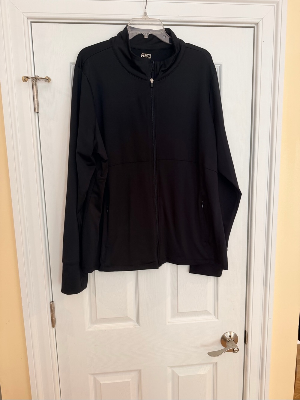 Ladies Size 2X "RBX Black Full-Zip Bikers Jacket GUC